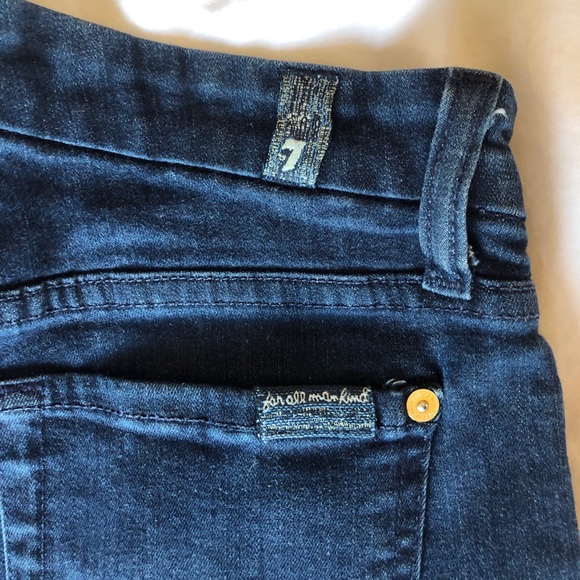 Rarely worn high-waisted 7 jeans! - Picture 6 of 8